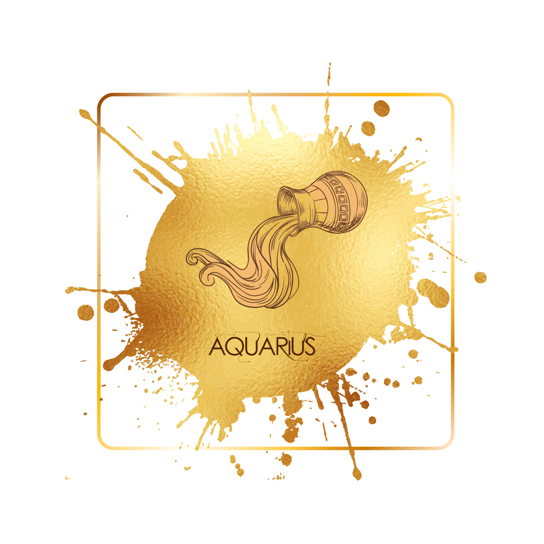 Aquarius zodiac symbol png, Golden Aquarius symbol PNG, Aquarius gold PNG transparent images, Zodiac Aquarius png images